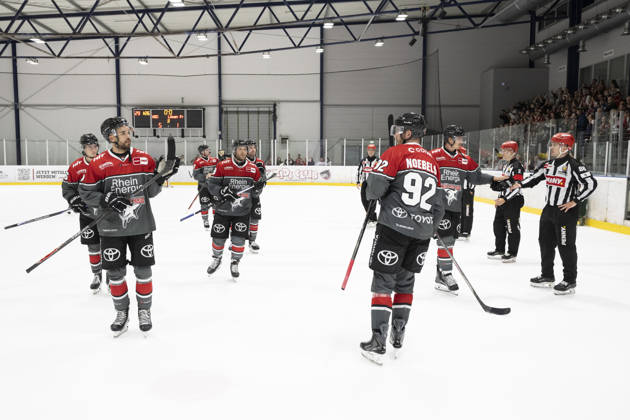 PENNY DEL 1 2. Testspiel; Kölner Haie - Löwen Frankfurt ; Köln, 28.08.2026 Luca Münzenberger (Kölner Haie, Verteidigung, 75); Marcel Noebels (Kölner Haie, Sturm, 92); Frederik Storm (Kölner Haie, Sturm, 19); Louis- Marc Aubry (Kölner Haie, Sturm, 15); PENNY DEL 1 2. Testspiel; Kölner Haie - Löwen Frankfurt am 28.08.2026 in der KA2 in Köln (Deutschland). Copyright: xBEAUTIFULxSPORTS AndreasxDickx