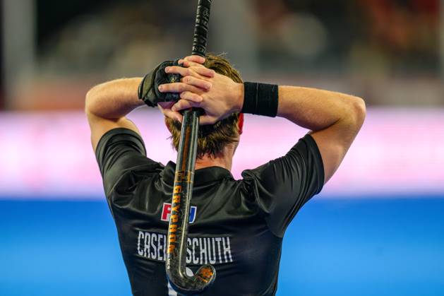 Wavre, 28-08-2026, Belfius Hockey Arena, FIH Hockey World Cup 2026 Men, 2026. Maico Casella disappointed after the lost game Germany - Argentina (men). Germany - Argentina (men)  x206154975x Copyright: