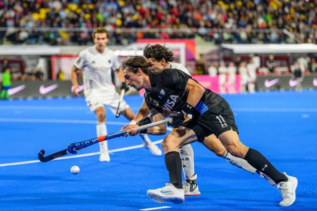 Wavre, 28-08-2026, Belfius Hockey Arena, FIH Hockey World Cup 2026 Men, 2026. Lucas Toscani during the game Germany - Argentina (men). Germany - Argentina (men)  x206155026x Copyright:
