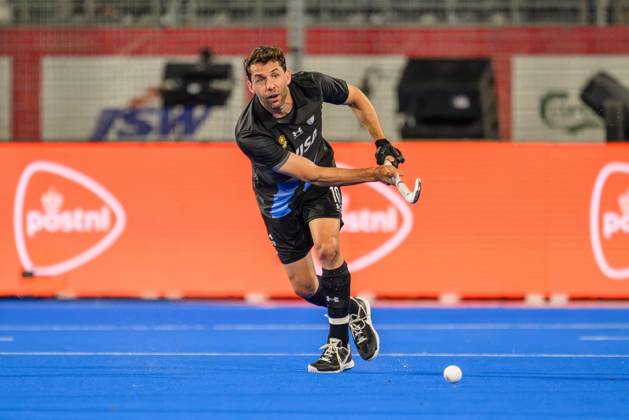 Wavre, 28-08-2026, Belfius Hockey Arena, FIH Hockey World Cup 2026 Men, 2026. Nicolas della Torre during the game Germany - Argentina (men). Germany - Argentina (men)  x206155186x Copyright: