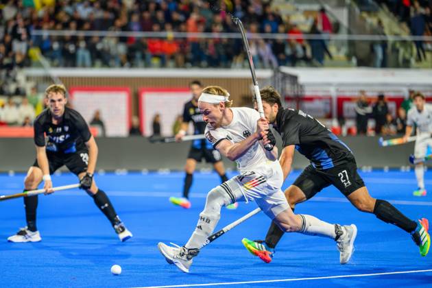 Wavre, 28-08-2026, Belfius Hockey Arena, FIH Hockey World Cup 2026 Men, 2026. Christopher Rühr during the game Germany - Argentina (men). Germany - Argentina (men)  x206155346x Copyright: