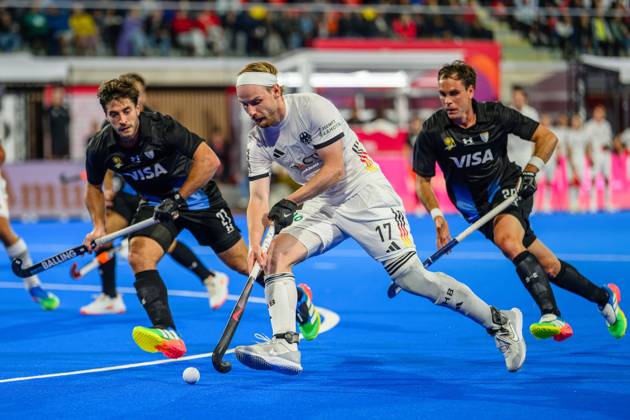 Wavre, 28-08-2026, Belfius Hockey Arena, FIH Hockey World Cup 2026 Men, 2026. Christopher Rühr during the game Germany - Argentina (men). Germany - Argentina (men)  x206155378x Copyright: