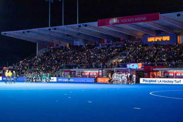 FIH Hockey World Cup 2026 - Men s Semi-Final - Germany v Argentina 2-0 Wavre, Belgien, 28 August 2026: during the men s semi-final between Germany and Argentina at the FIH Hockey World Cup Belgium & Netherlands 2026 at Belfius Hockey Arena in Wavre, Belgium. Photo: Axel Kaste AK Photography. Wavre Belfius Hockey Arena Walloon Brabant Belgium