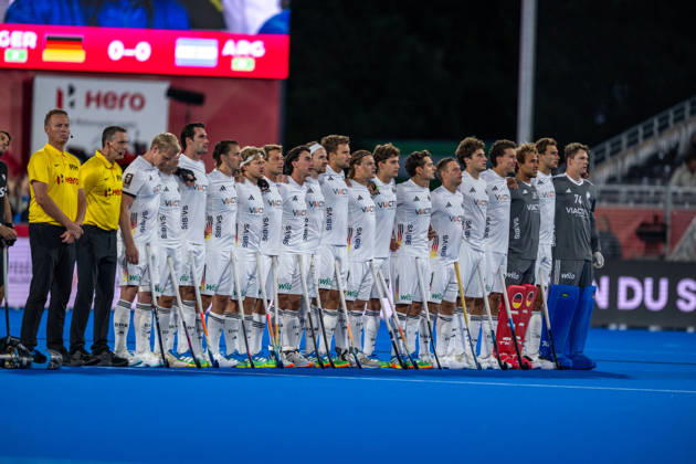 FIH Hockey World Cup 2026 - Men s Semi-Final - Germany v Argentina 2-0 Wavre, Belgien, 28 August 2026: during the men s semi-final between Germany and Argentina at the FIH Hockey World Cup Belgium & Netherlands 2026 at Belfius Hockey Arena in Wavre, Belgium. Photo: Axel Kaste AK Photography. Wavre Belfius Hockey Arena Walloon Brabant Belgium
