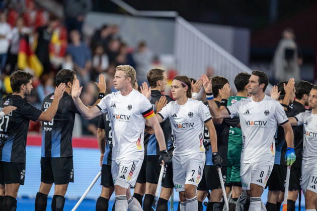 FIH Hockey World Cup 2026 - Men s Semi-Final - Germany v Argentina 2-0 Wavre, Belgien, 28 August 2026: during the men s semi-final between Germany and Argentina at the FIH Hockey World Cup Belgium & Netherlands 2026 at Belfius Hockey Arena in Wavre, Belgium. Photo: Axel Kaste AK Photography. Wavre Belfius Hockey Arena Walloon Brabant Belgium