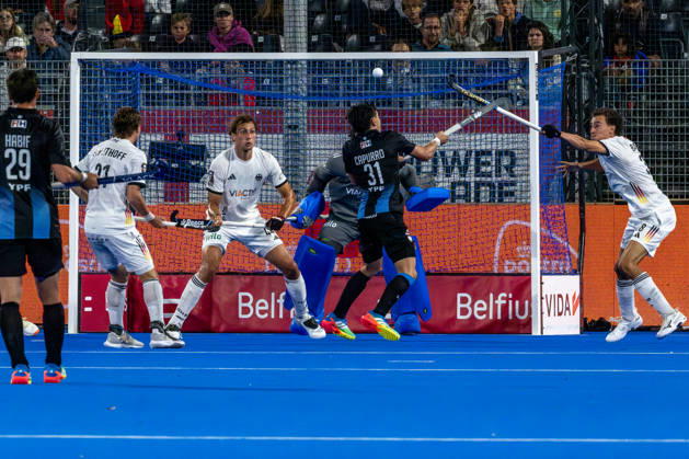 FIH Hockey World Cup 2026 - Men s Semi-Final - Germany v Argentina 2-0 Wavre, Belgien, 28 August 2026: during the men s semi-final between Germany and Argentina at the FIH Hockey World Cup Belgium & Netherlands 2026 at Belfius Hockey Arena in Wavre, Belgium. Photo: Axel Kaste AK Photography. Wavre Belfius Hockey Arena Walloon Brabant Belgium