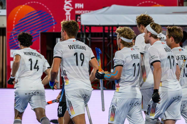 FIH Hockey World Cup 2026 - Men s Semi-Final - Germany v Argentina 2-0 Wavre, Belgien, 28 August 2026: during the men s semi-final between Germany and Argentina at the FIH Hockey World Cup Belgium & Netherlands 2026 at Belfius Hockey Arena in Wavre, Belgium. Photo: Axel Kaste AK Photography. Wavre Belfius Hockey Arena Walloon Brabant Belgium