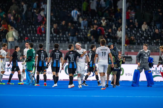 FIH Hockey World Cup 2026 - Men s Semi-Final - Germany v Argentina 2-0 Wavre, Belgien, 28 August 2026: during the men s semi-final between Germany and Argentina at the FIH Hockey World Cup Belgium & Netherlands 2026 at Belfius Hockey Arena in Wavre, Belgium. Photo: Axel Kaste AK Photography. Wavre Belfius Hockey Arena Walloon Brabant Belgium