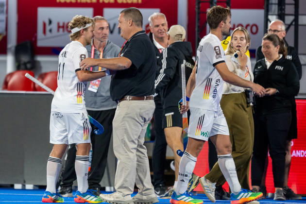 FIH Hockey World Cup 2026 - Men s Semi-Final - Germany v Argentina 2-0 Wavre, Belgien, 28 August 2026: during the men s semi-final between Germany and Argentina at the FIH Hockey World Cup Belgium & Netherlands 2026 at Belfius Hockey Arena in Wavre, Belgium. Photo: Axel Kaste AK Photography. Wavre Belfius Hockey Arena Walloon Brabant Belgium