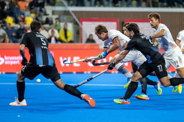 FIH Hockey World Cup 2026 - Men s Semi-Final - Germany v Argentina 2-0 Wavre, Belgien, 28 August 2026: Paul-Philipp Kaufmann, 13, Germany during the men s semi-final between Germany and Argentina at the FIH Hockey World Cup Belgium & Netherlands 2026 at Belfius Hockey Arena in Wavre, Belgium. Photo: Axel Kaste AK Photography. Wavre Belfius Hockey Arena Walloon Brabant Belgium