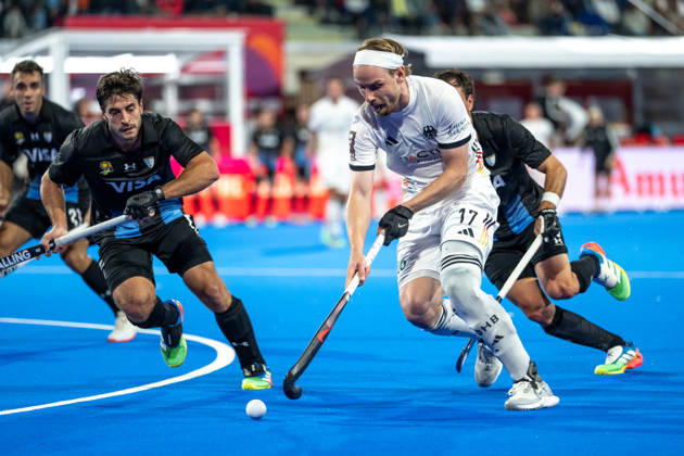 FIH Hockey World Cup 2026 - Men s Semi-Final - Germany v Argentina 2-0 Wavre, Belgien, 28 August 2026: Christopher Rühr, 17, Germany during the men s semi-final between Germany and Argentina at the FIH Hockey World Cup Belgium & Netherlands 2026 at Belfius Hockey Arena in Wavre, Belgium. Photo: Axel Kaste AK Photography. Wavre Belfius Hockey Arena Walloon Brabant Belgium