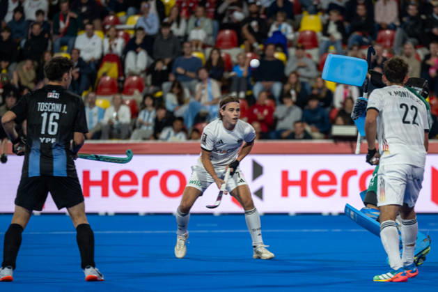 FIH Hockey World Cup 2026 - Men s Semi-Final - Germany v Argentina 2-0 Wavre, Belgien, 28 August 2026: Justus Warweg, 7, Germany during the men s semi-final between Germany and Argentina at the FIH Hockey World Cup Belgium & Netherlands 2026 at Belfius Hockey Arena in Wavre, Belgium. Photo: Axel Kaste AK Photography. Wavre Belfius Hockey Arena Walloon Brabant Belgium