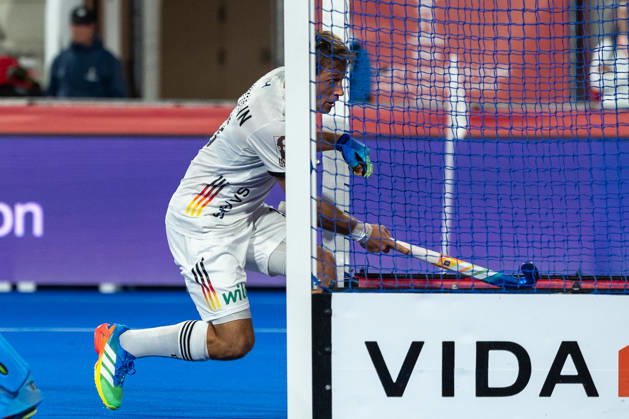 FIH Hockey World Cup 2026 - Men s Semi-Final - Germany v Argentina 2-0 Wavre, Belgien, 28 August 2026: Paul-Philipp Kaufmann, 13, Germany during the men s semi-final between Germany and Argentina at the FIH Hockey World Cup Belgium & Netherlands 2026 at Belfius Hockey Arena in Wavre, Belgium. Photo: Axel Kaste AK Photography. Wavre Belfius Hockey Arena Walloon Brabant Belgium