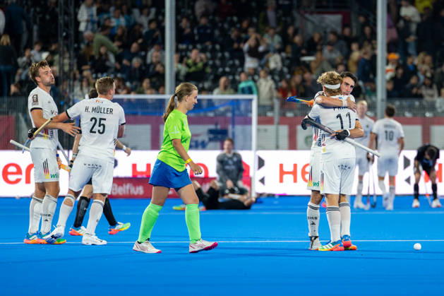 FIH Hockey World Cup 2026 - Men s Semi-Final - Germany v Argentina 2-0 Wavre, Belgien, 28 August 2026: FINALE during the men s semi-final between Germany and Argentina at the FIH Hockey World Cup Belgium & Netherlands 2026 at Belfius Hockey Arena in Wavre, Belgium. Photo: Axel Kaste AK Photography. Wavre Belfius Hockey Arena Walloon Brabant Belgium
