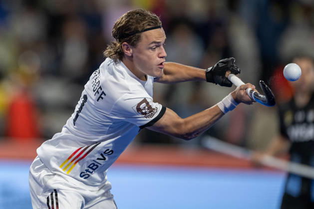 FIH Hockey World Cup 2026 - Men s Semi-Final - Germany v Argentina 2-0 Wavre, Belgien, 28 August 2026: Michel Struthoff, 21, Germany during the men s semi-final between Germany and Argentina at the FIH Hockey World Cup Belgium & Netherlands 2026 at Belfius Hockey Arena in Wavre, Belgium. Photo: Axel Kaste AK Photography. Wavre Belfius Hockey Arena Walloon Brabant Belgium