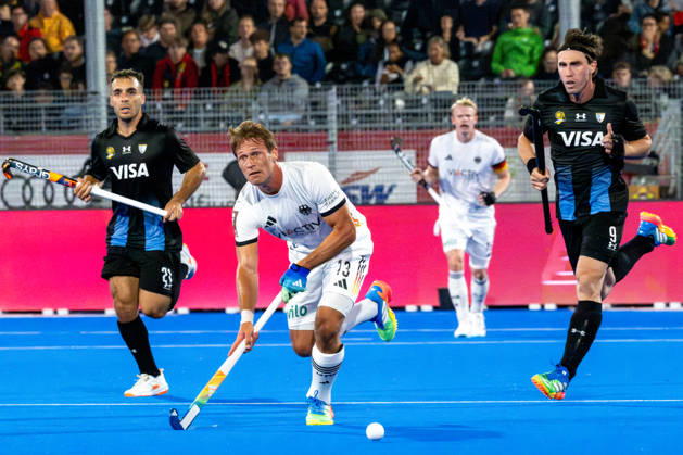 FIH Hockey World Cup 2026 - Men s Semi-Final - Germany v Argentina 2-0 Wavre, Belgien, 28 August 2026: Paul-Philipp Kaufmann, 13, Germany during the men s semi-final between Germany and Argentina at the FIH Hockey World Cup Belgium & Netherlands 2026 at Belfius Hockey Arena in Wavre, Belgium. Photo: Axel Kaste AK Photography. Wavre Belfius Hockey Arena Walloon Brabant Belgium