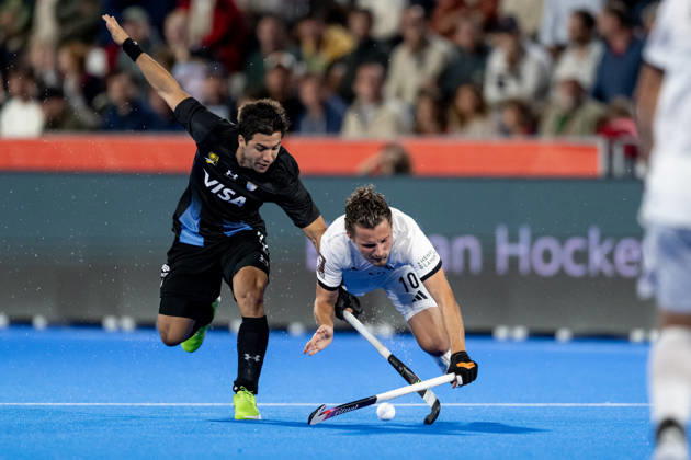 FIH Hockey World Cup 2026 - Men s Semi-Final - Germany v Argentina 2-0 Wavre, Belgien, 28 August 2026: Johannes Große, 10, Germany during the men s semi-final between Germany and Argentina at the FIH Hockey World Cup Belgium & Netherlands 2026 at Belfius Hockey Arena in Wavre, Belgium. Photo: Axel Kaste AK Photography. Wavre Belfius Hockey Arena Walloon Brabant Belgium