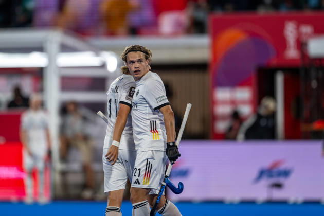 FIH Hockey World Cup 2026 - Men s Semi-Final - Germany v Argentina 2-0 Wavre, Belgien, 28 August 2026: Michel Struthoff, 21, Germany during the men s semi-final between Germany and Argentina at the FIH Hockey World Cup Belgium & Netherlands 2026 at Belfius Hockey Arena in Wavre, Belgium. Photo: Axel Kaste AK Photography. Wavre Belfius Hockey Arena Walloon Brabant Belgium