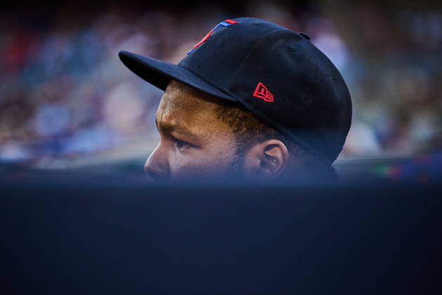 August 28, 2026, Toronto, On, Canada: Toronto Blue Jays Vladimir Guerrero Jr. (27) looks on from the dugout prior to MLB, Baseball Herren, USA baseball action against the Seattle Mariners in Toronto, on Friday, Aug. 28, 2026. Canada News - August 28, 2026 - ZUMAc35_ 20260828_zaf_c35_109 Copyright: xSammyxKoganx