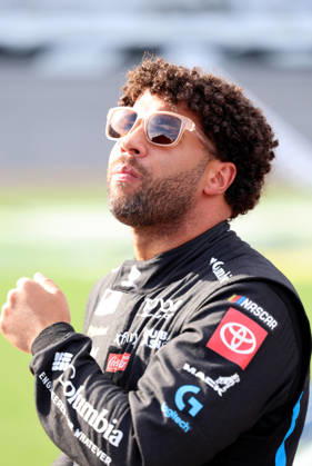 DAYTONA BEACH, FL - AUGUST 28: Bubba Wallace ( 23 23XI Racing Columbia PFG Toyota) during qualifying for the NASCAR, Motorsport, USA Cup Series Coke Zero Sugar 400 on August 28, 2026 at Daytona International Speedway in Daytona Beach, FL (Photo by Malcolm Hope Icon Sportswire) AUTO: AUG 28 NASCAR Cup Series Coke Zero Sugar 400 EDITORIAL USE ONLY Icon260828021400