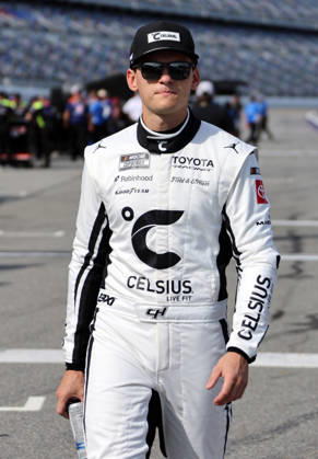 DAYTONA BEACH, FL - AUGUST 28: Corey Heim ( 67 23XI Racing CELSIUS Toyota) walks down pit road before qualifying for the NASCAR, Motorsport, USA Cup Series Coke Zero Sugar 400 on August 28, 2026 at Daytona International Speedway in Daytona Beach, FL. (Photo by Michael Bush Icon Sportswire) AUTO: AUG 28 NASCAR Cup Series Coke Zero Sugar 400 EDITORIAL USE ONLY Icon260828021400