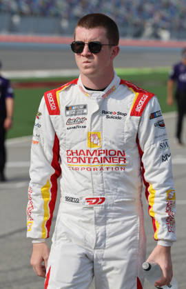 DAYTONA BEACH, FL - AUGUST 28: Daniel Dye ( 78 Live Fast Motorsports Champion Container Chevrolet) during qualifying for the NASCAR, Motorsport, USA Cup Series Coke Zero Sugar 400 on August 28, 2026 at Daytona International Speedway in Daytona Beach, FL (Photo by Malcolm Hope Icon Sportswire) AUTO: AUG 28 NASCAR Cup Series Coke Zero Sugar 400 EDITORIAL USE ONLY Icon260828007400