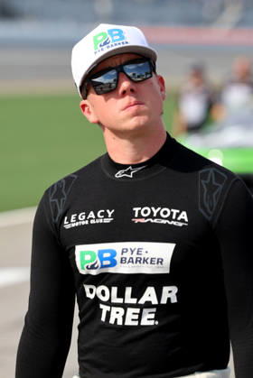 DAYTONA BEACH, FL - AUGUST 28: John Hunter Nemechek ( 42 LEGACY MOTOR CLUB Pye-Barker Fire & Safety Toyota) during qualifying for the NASCAR, Motorsport, USA Cup Series Coke Zero Sugar 400 on August 28, 2026 at Daytona International Speedway in Daytona Beach, FL (Photo by Malcolm Hope Icon Sportswire) AUTO: AUG 28 NASCAR Cup Series Coke Zero Sugar 400 EDITORIAL USE ONLY Icon260828008400