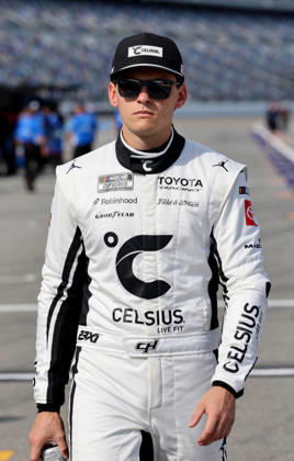 DAYTONA BEACH, FL - AUGUST 28: Cory Heim ( 67 23XI Racing CELSIUS Toyota) during qualifying for the NASCAR, Motorsport, USA Cup Series Coke Zero Sugar 400 on August 28, 2026 at Daytona International Speedway in Daytona Beach, FL (Photo by Malcolm Hope Icon Sportswire) AUTO: AUG 28 NASCAR Cup Series Coke Zero Sugar 400 EDITORIAL USE ONLY Icon260828017400