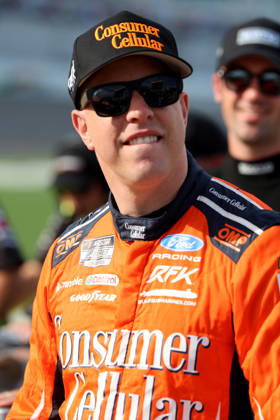 DAYTONA BEACH, FL - AUGUST 28: Brad Keselowski ( 6 RFK Racing Consumer Cellular Ford) during qualifying for the NASCAR, Motorsport, USA Cup Series Coke Zero Sugar 400 on August 28, 2026 at Daytona International Speedway in Daytona Beach, FL (Photo by Malcolm Hope Icon Sportswire) AUTO: AUG 28 NASCAR Cup Series Coke Zero Sugar 400 EDITORIAL USE ONLY Icon260828019400