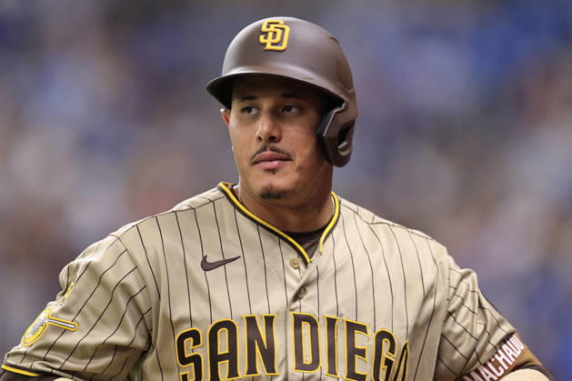 August 28, 2026, St. Petersburg, Florida, USA: San Diego Padres third baseman Manny Machado (13) walks to the dugout during an MLB, Baseball Herren, USA game against the Tampa Bay Rays on August 28, 2026 at Tropicana Field. The Rays beat the Padres 9-4. St. Petersburg USA - ZUMAh180 20260828_zsp_h180_093 Copyright: xKimxHukarix