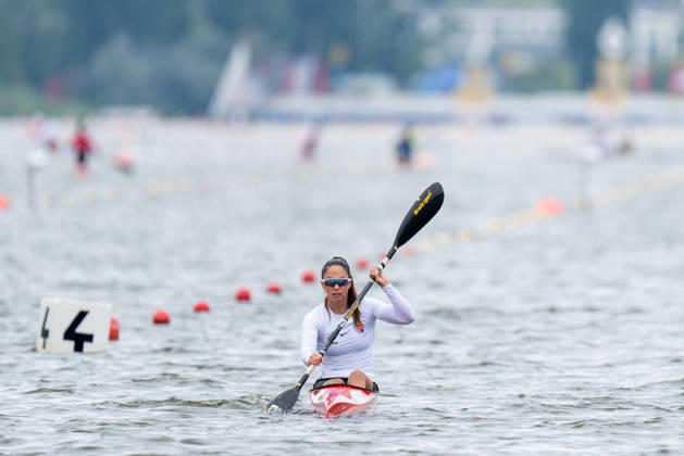 ICF Canoe Sprint and Paracanoe World Championships Anna Lucz during ICF Canoe Sprint and Paracanoe World Championships in Poznan, Poland, on August 29, 2026 Poznan Poland Copyright: xFotoxOlimpikx originalFilename:jastrzebowski-icfcanoe260826_npBga