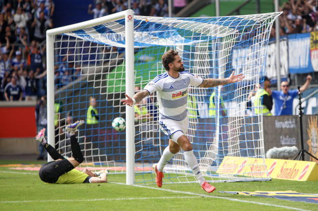 29.08.2026, GER, Fussball, Herren, 3. Liga, Saison 2026 2027, MSV Duisburg - FC Würzburger Kickers Lex-Tyger Lobinger (Duisburg) Torjubel, jubelt nach seinem Treffer zum 2:0 Duisburg schauinsland-reisen-Arena Nordrhein-Westfalen Deutschland Copyright: xAdrianxSchlüterx
