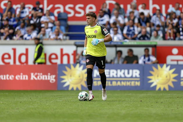 29.08.2026, GER, Fussball, Herren, 3. Liga, Saison 2026 2027, MSV Duisburg - FC Würzburger Kickers Johann Hipper (Würzburg) in Aktion am Ball, Einzelaktion Duisburg schauinsland-reisen-Arena Nordrhein-Westfalen Deutschland Copyright: xAdrianxSchlüterx