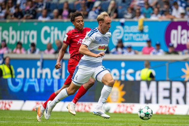 3.Liga MSV Duisburg - Würzburger Kickers ** NUR FÜR REDAKTIONELLE ZWECKE ** EDITORIAL USE ONLY **<p>Fußball 3.Liga MSV Duisburg - Würzburger Kickers am 29.08.26 in der Schauinsland-Reisen Arena in Duisburg Florian Krüger ( Duisburg ) Duisburg Copyright: JakobxKlos