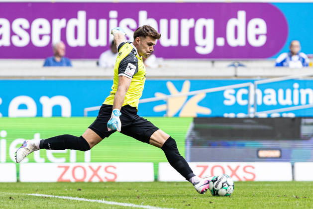 3.Liga 3.Spieltag: MSV Duisburg - FC Würzburger Kickers; 29.08.2026 Johann Hipper (FC Würzburger Kickers, 1) 3.Liga 3.Spieltag: MSV Duisburg - FC Würzburger Kickers; Schauinsland-Reisen-Arena, Duisburg, 29.08.2026 DFB regulations prohibit any use of photographs as image sequences and or quasi video. Copyright: xBEAUTIFULxSPORTS Buriakovx