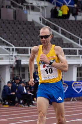 August 29, 2026, Helsinki, Uusimaa, Finland: HELSINKI, FINLAND - AUGUST 29, 2026: CHRISTER SVENSSON of Sweden competes in the men s 10,000m race walk during the Finland-Sweden Athletics international match, Länderspiel, Nationalmannschaft at Helsinki Olympic Stadium. . Helsinki Finland - ZUMAt172 20260829_zip_t172_006 Copyright: xJosexTabaresx