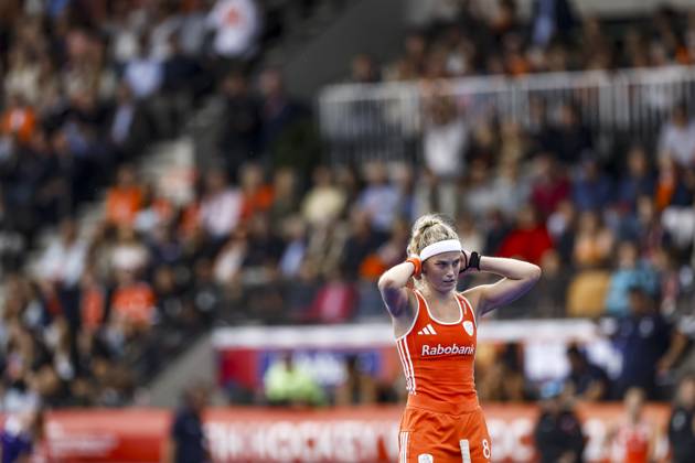 AMSTELVEEN - Yibbi Jansen of the Netherlands during the Hockey World Cup final between the Netherlands and Argentina at the Wagener Stadium. SEM VAN DER WAL ANP xVIxANPxSportx xxANPxIVx 566511741 originalFilename: 566511741.jpg