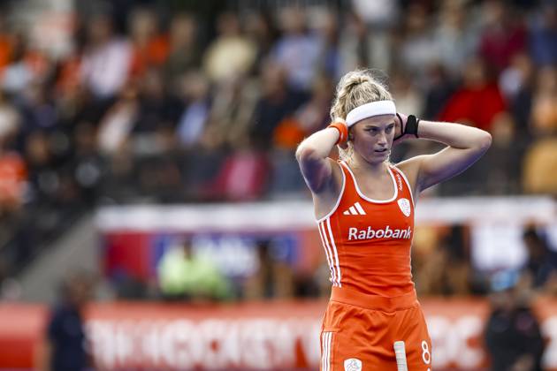 AMSTELVEEN - Yibbi Jansen of the Netherlands during the Hockey World Cup final between the Netherlands and Argentina at the Wagener Stadium. SEM VAN DER WAL ANP xVIxANPxSportx xxANPxIVx 566511761 originalFilename: 566511761.jpg