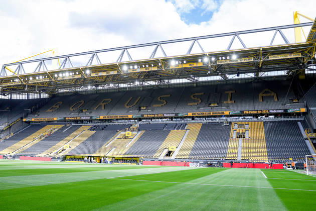 2026.08.29, xkwix, Fußball, Bundesliga, Borussia Dortmund - Hamburger SV, Signal Iduna Park, 1.Spieltag, Saison 2026 2027: Osttribuene von Innen DFB regulations prohibit any use of photographs as image sequences and or quasi-video. Photo: xKamilxWilkowskixPressefotoKochx Nordrhein-Westfalen Deutschland