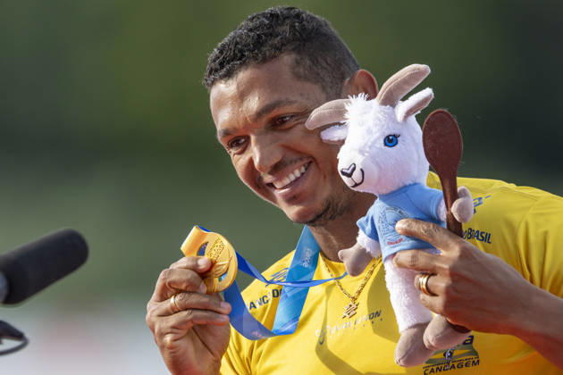 ICF Canoe Sprint and Paracanoe World Championships Isaquias Guimares Queiroz during ICF Canoe Sprint and Paracanoe World Championships 2026 in Poznan,Poland on August 29, 2026 Poznan Poland  Copyright: xAndrzejxIwanczukx originalFilename:iwanczuk-icfcanoe260829_nppDP.jpg