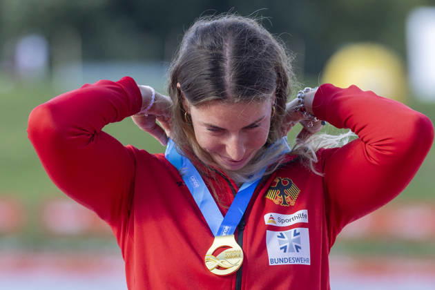 ICF Canoe Sprint and Paracanoe World Championships Pauline Jagsch during ICF Canoe Sprint and Paracanoe World Championships 2026 in Poznan,Poland on August 29, 2026 Poznan Poland  Copyright: xAndrzejxIwanczukx originalFilename:iwanczuk-icfcanoe260829_npJ5u.jpg