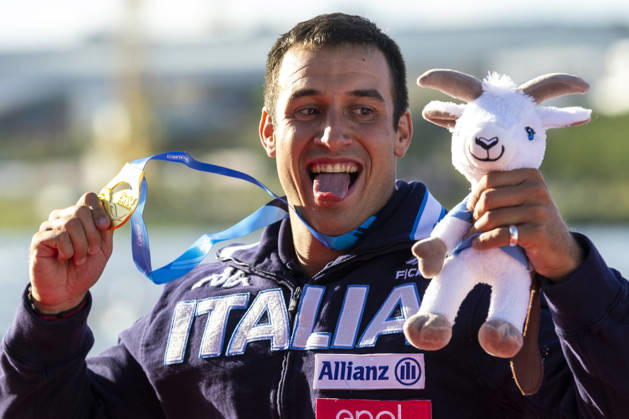 ICF Canoe Sprint and Paracanoe World Championships Andrea Domenico Di Liberto during ICF Canoe Sprint and Paracanoe World Championships 2026 in Poznan,Poland on August 29, 2026 Poznan Poland  Copyright: xAndrzejxIwanczukx originalFilename:iwanczuk-icfcanoe260829_npBC4.jpg