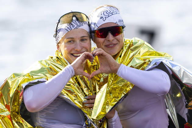 ICF Canoe Sprint and Paracanoe World Championships Yuliya Trushkina, Inna Nedelkina during ICF Canoe Sprint and Paracanoe World Championships 2026 in Poznan,Poland on August 29, 2026 Poznan Poland  Copyright: xAndrzejxIwanczukx originalFilename:iwanczuk-icfcanoe260829_npsGT.jpg