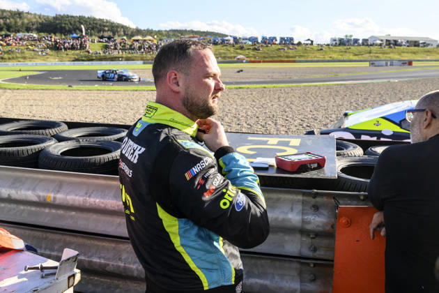 NASCAR, Motorsport, USA Euro Series, category EuroNASCAR Open, took place in Most, Czech Republic, on August 29, 2026. Martin Doubek from the Czech Republic of the Hendriks Motorsports team. (CTKxPhoto OndrejxHajek) CTKPhotoP2026082904914  CTKPhotoP2026082904914