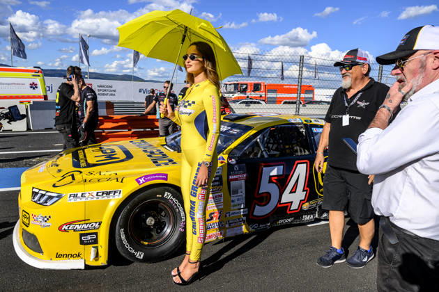 NASCAR, Motorsport, USA Euro Series, category EuroNASCAR Open, took place in Most, Czech Republic, on August 29, 2026. Claudio Cappelli from Italy of the CAAL Racing team at the start. (CTKxPhoto OndrejxHajek) CTKPhotoP2026082904939  CTKPhotoP2026082904939