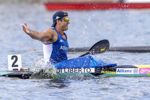 ICF Canoe Sprint and Paracanoe World Championships Andrea Domenico Di Liberto during K1 Men 200m -Final A at the ICF Canoe Sprint and Paracanoe World Championships 2026 in Poznan,Poland on August 29, 2026 Poznan Poland  Copyright: xAndrzejxIwanczukx originalFilename:iwanczuk-icfcanoe260829_npfMz.jpg