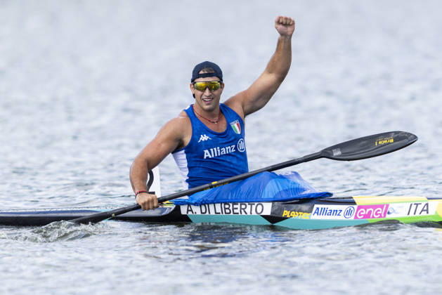 ICF Canoe Sprint and Paracanoe World Championships Andrea Domenico Di Liberto during K1 Men 200m -Final A at the ICF Canoe Sprint and Paracanoe World Championships 2026 in Poznan,Poland on August 29, 2026 Poznan Poland  Copyright: xAndrzejxIwanczukx originalFilename:iwanczuk-icfcanoe260829_npOPX.jpg