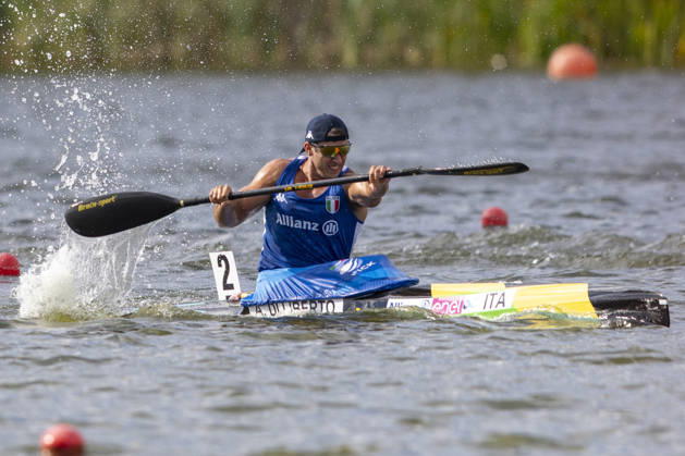 ICF Canoe Sprint and Paracanoe World Championships Andrea Domenico Di Liberto during K1 Men 200m -Final A at the ICF Canoe Sprint and Paracanoe World Championships 2026 in Poznan,Poland on August 29, 2026 Poznan Poland  Copyright: xAndrzejxIwanczukx originalFilename:iwanczuk-icfcanoe260829_npPud.jpg