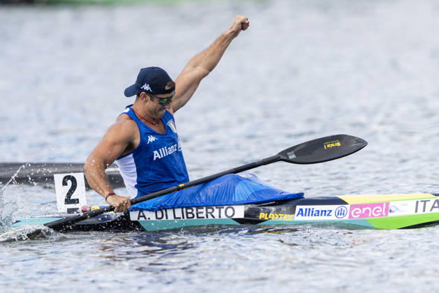 ICF Canoe Sprint and Paracanoe World Championships Andrea Domenico Di Liberto during K1 Men 200m -Final A at the ICF Canoe Sprint and Paracanoe World Championships 2026 in Poznan,Poland on August 29, 2026 Poznan Poland  Copyright: xAndrzejxIwanczukx originalFilename:iwanczuk-icfcanoe260829_npzqC.jpg