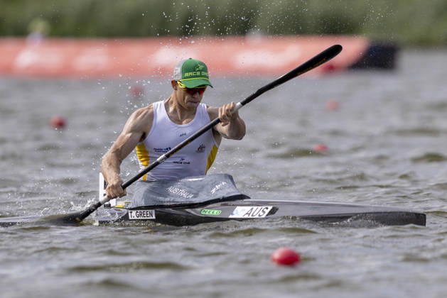 ICF Canoe Sprint and Paracanoe World Championships Thomas Green during K1 men 1000m - Final A at the ICF Canoe Sprint and Paracanoe World Championships 2026 in Poznan,Poland on August 29, 2026 Poznan Poland  Copyright: xAndrzejxIwanczukx originalFilename:iwanczuk-icfcanoe260829_np8Eb.jpg